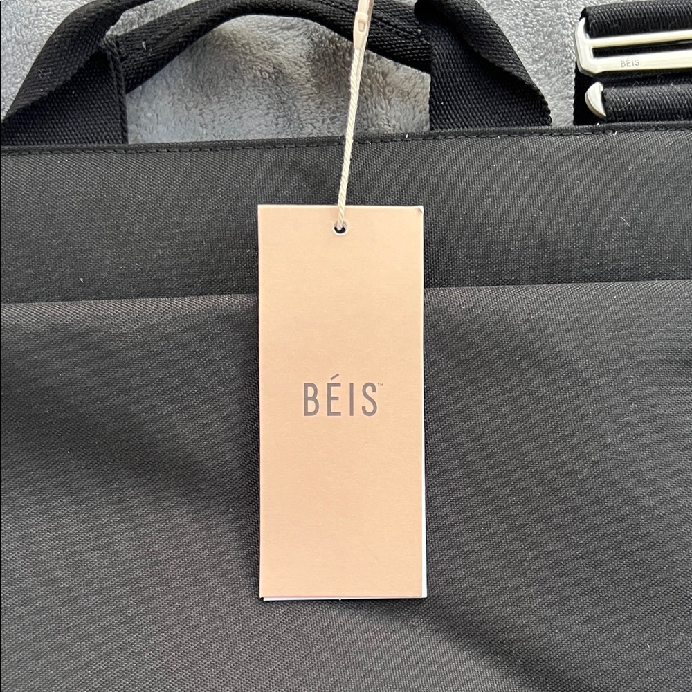 NWT BEIS Black Men's Travel Bag - Picture 2 of 8